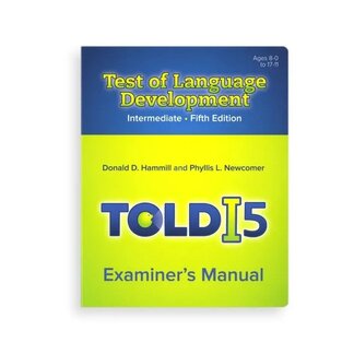 Product-image-Test of Language Development–Intermediate: Fifth Edition (TOLD-I:5)