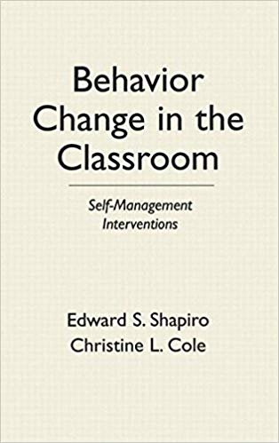 Product-image-Behavior Change in the Classroom: Self-Management Interventions