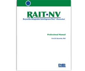 Product-image-Reynolds Adaptable Intelligence Test-Nonverbal (RAIT-NV)