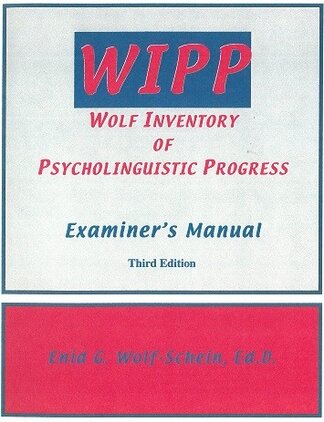 Product-image-Wolf Inventory of Psycholinguistic Progress (WIPP) Treatment Manual