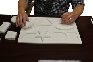 Product-image-Neuropsychological Assessment of Adults with Visual Impairments (NAAVI) Tactual Formboard Test